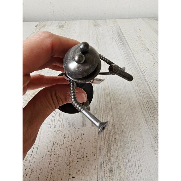 Kalifano frog singer band musical metal art figurine screws bolts‎ unique statue - Picture 6 of 7